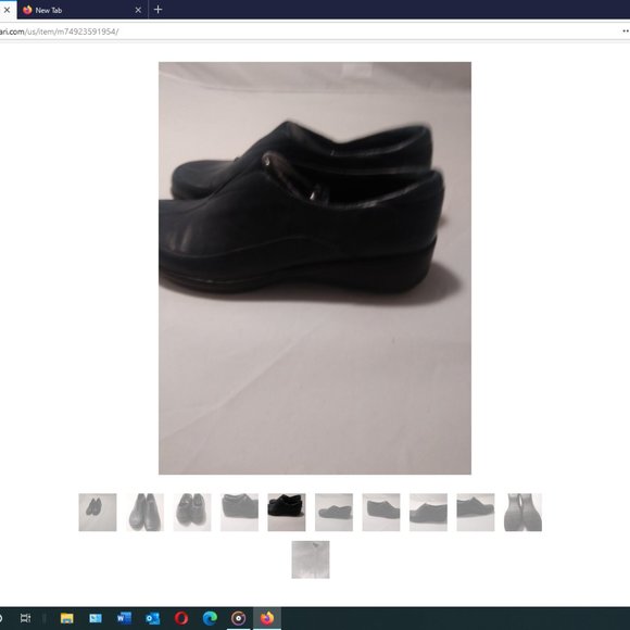 Easy Spirit Leather Esandreas Dark Blue shoes - Picture 5 of 10